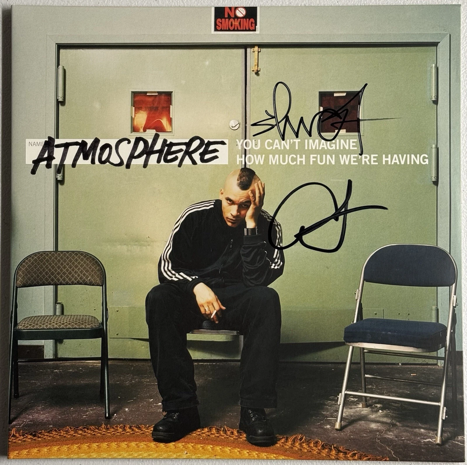 Atmosphere Signed Autographed You Can’t Imagine Vinyl JSA COA Slug & Ant Rappers