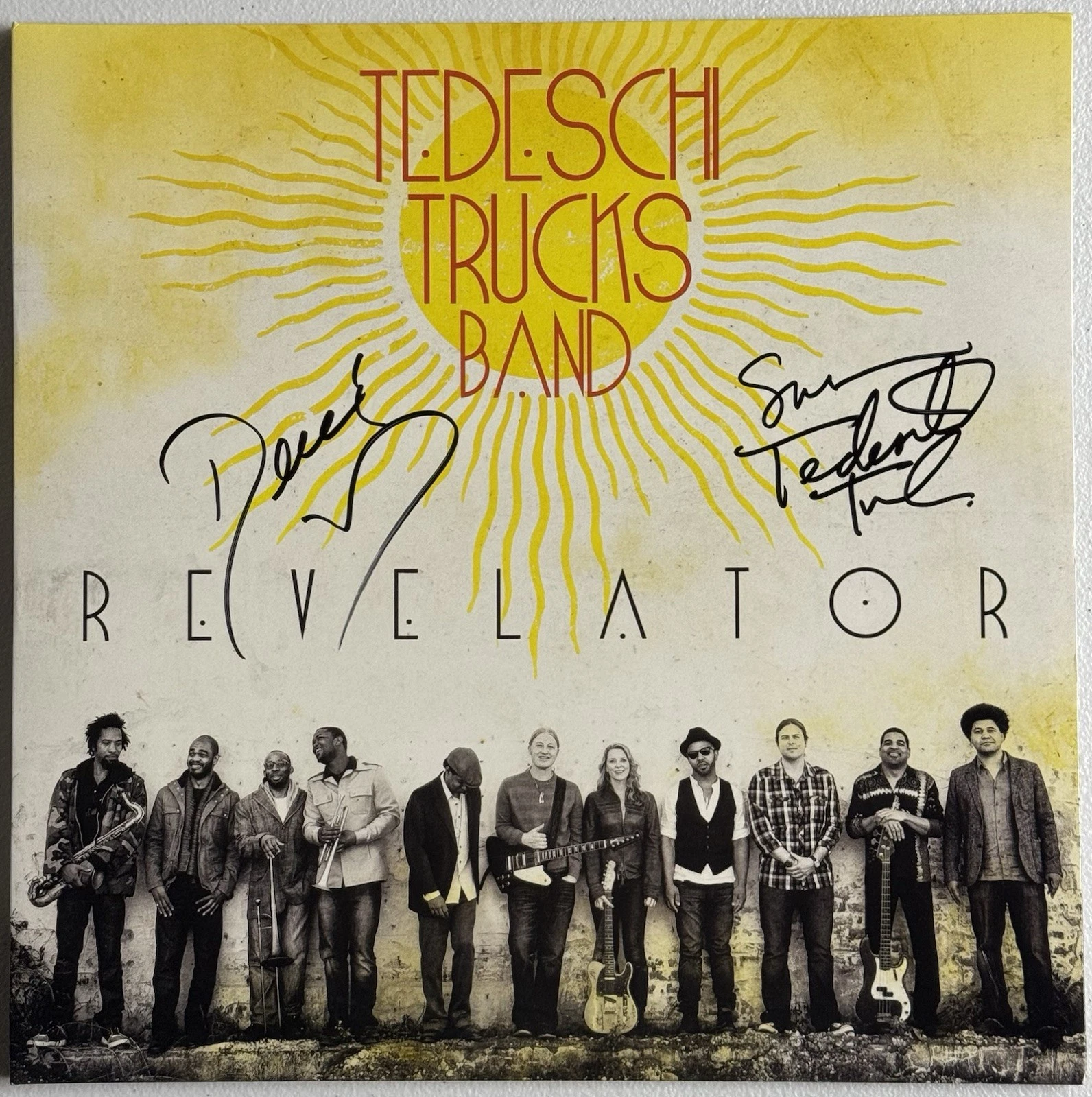 Tedeschi Trucks Band Signed Autographed Revelator Vinyl Derek Susan JSA COA