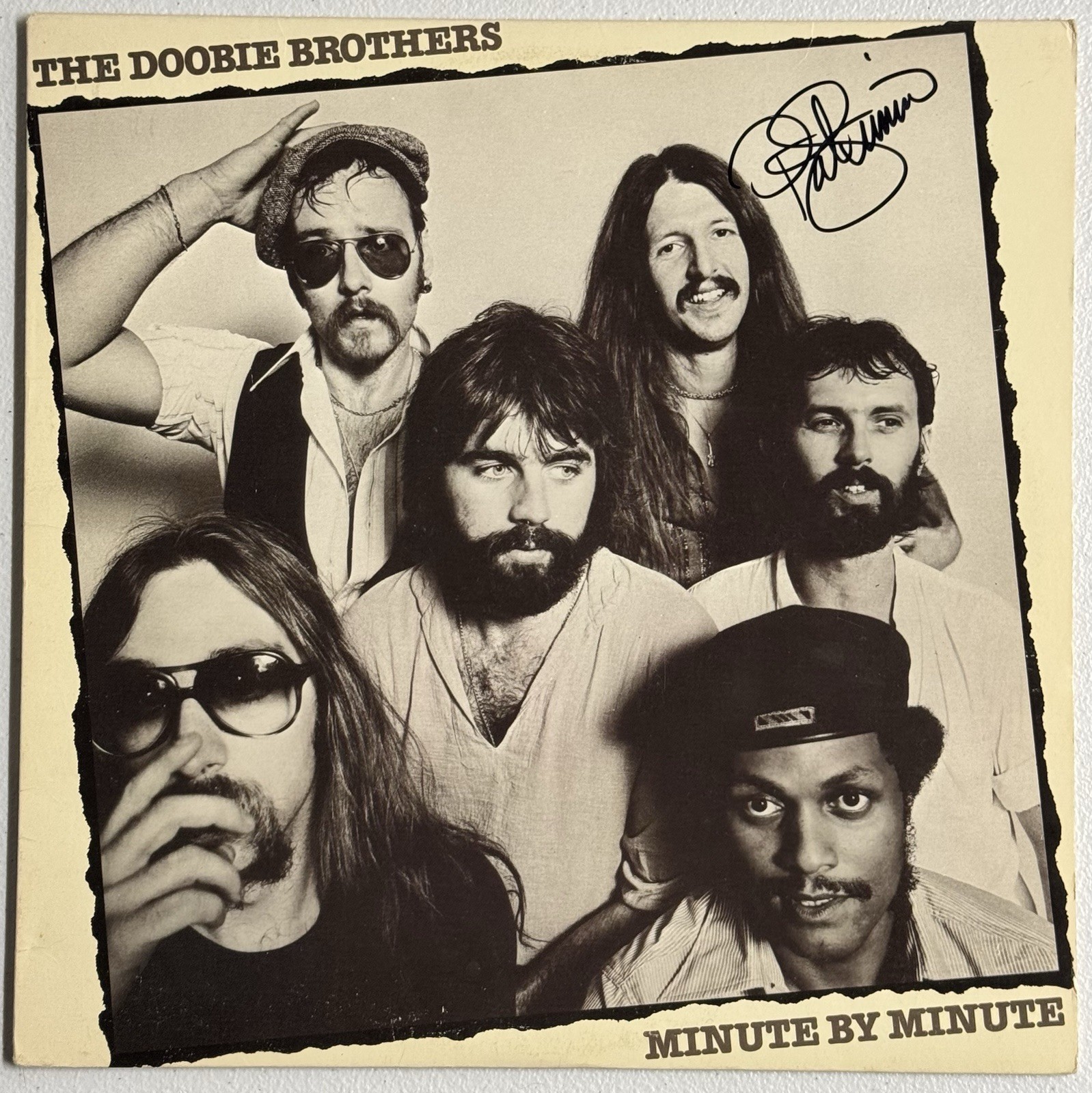 Patrick Simmons Signed Autographed Minute By Minute Doobie Brothers Vinyl JSA