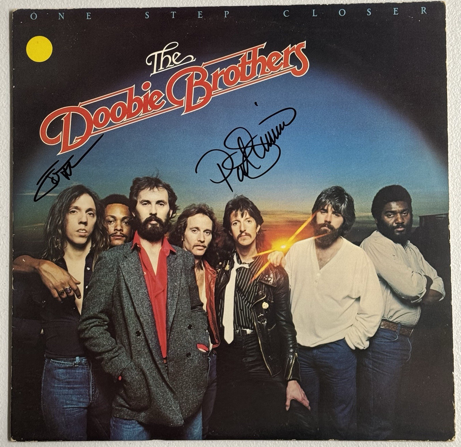 Patrick Simmons & John McFee Signed Doobie Brothers One Step Closer Vinyl JSA