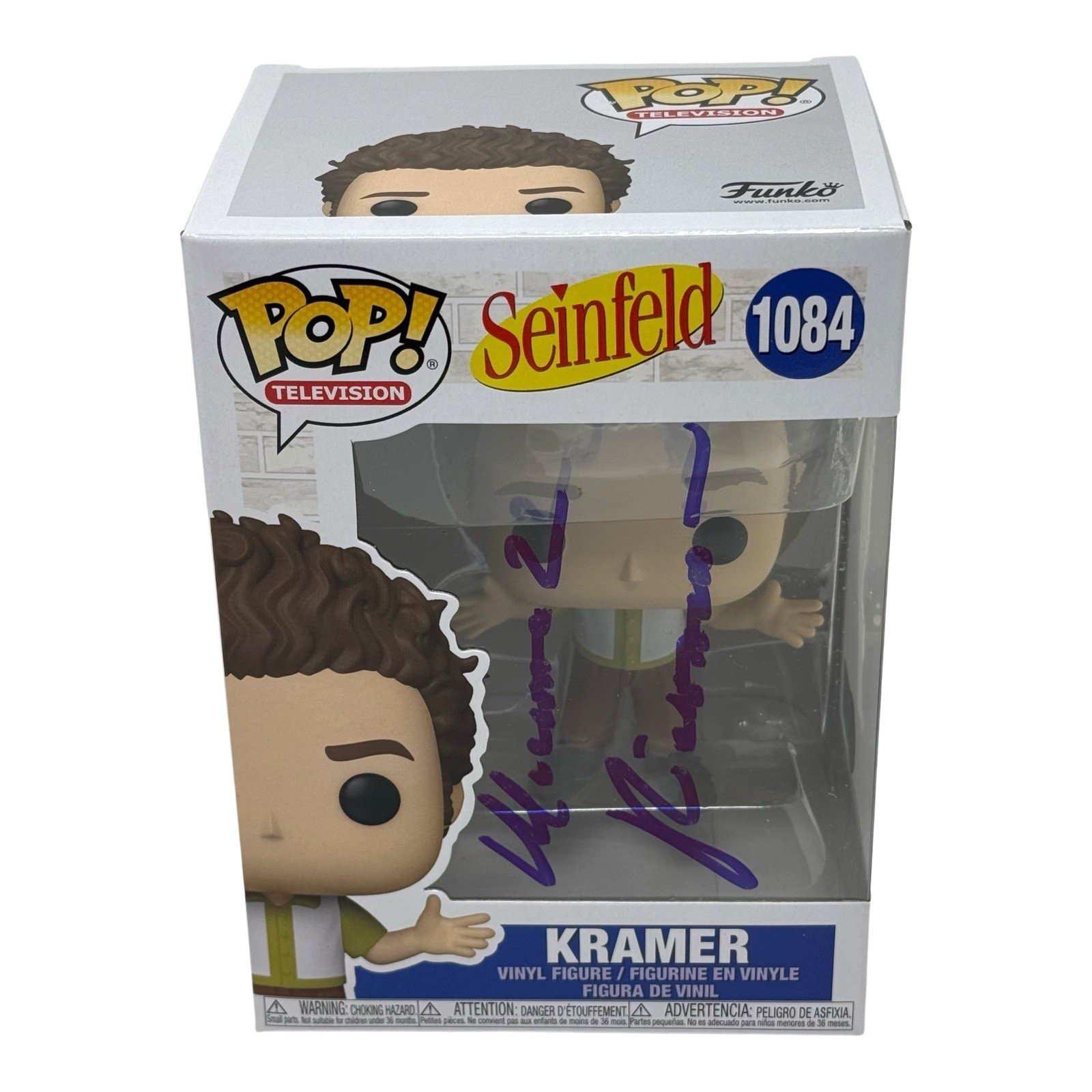 Michael Richards Signed Seinfeld Kramer Funko Pop #1084 Autograph Beckett COA