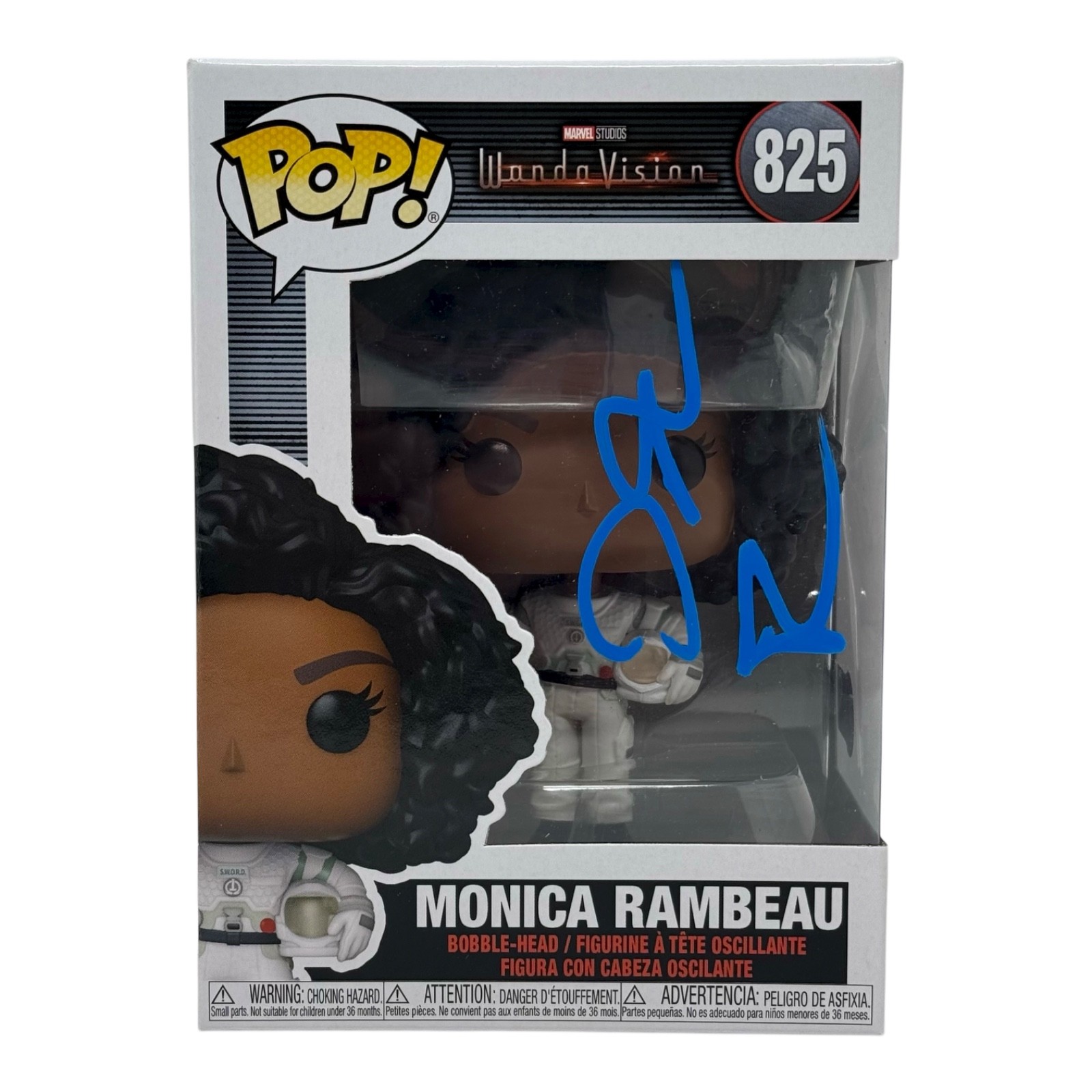 Teyonah Parris Signed WandaVision Monica Rambeau 825 Marvel Autograph Beckett