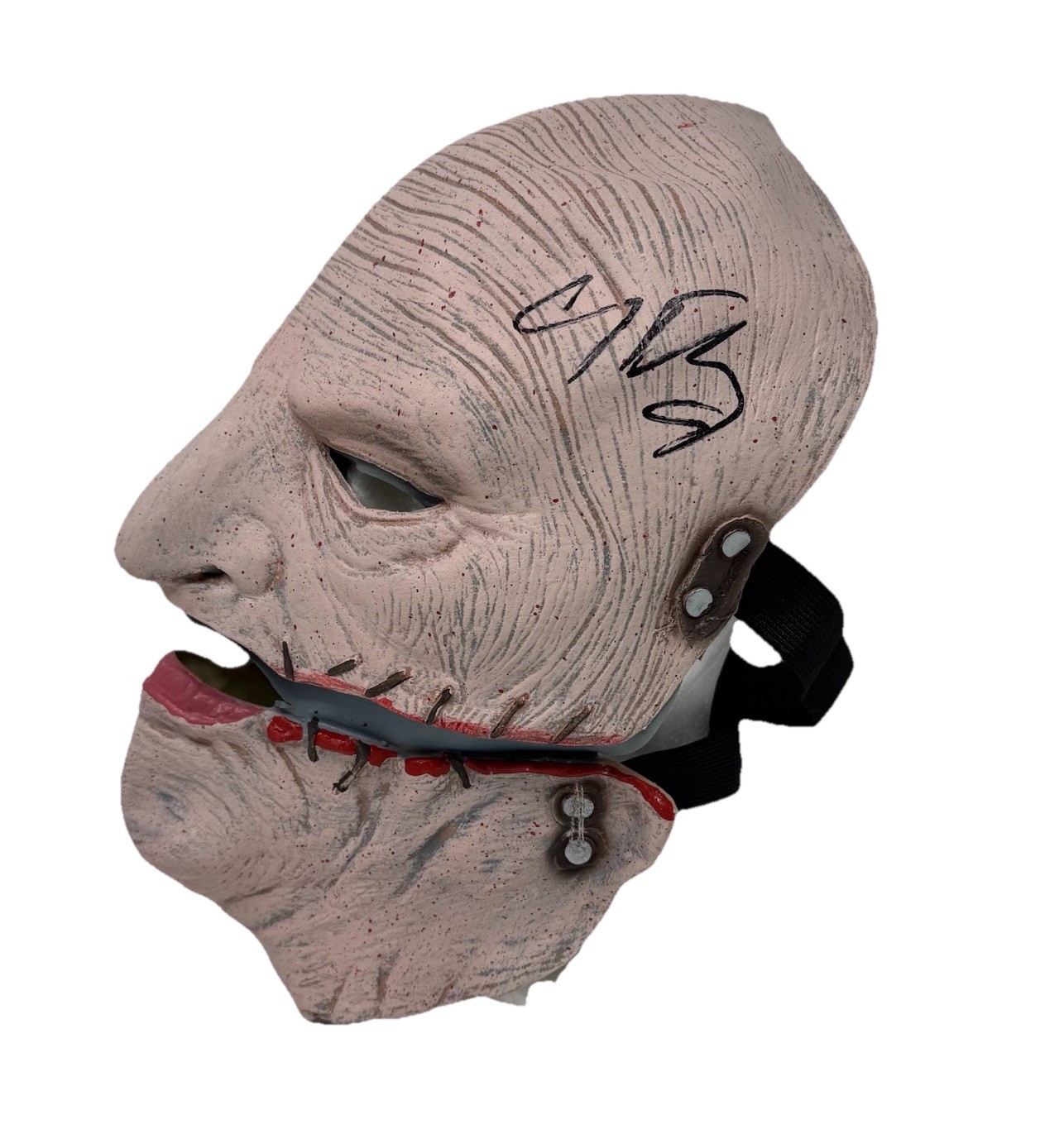 Corey Taylor Signed Autographed Slipknot Mask Gray Chapter Beckett Witnessed COA