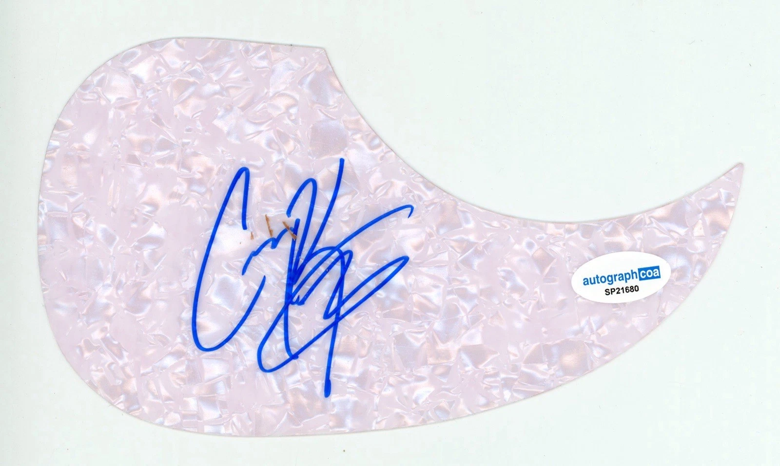 COREY KENT SIGNED AUTOGRAPH ACOUSTIC GUITAR PICKGUARD ACOA COUNTRY STAR