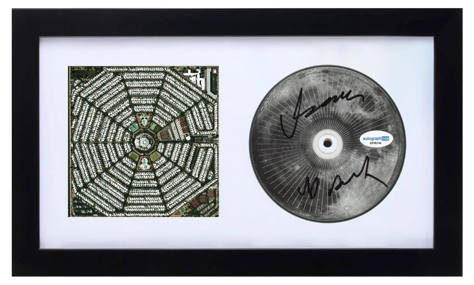 Isaac Brock Modest Mouse Signed Autograph Strangers to Ourselves CD Framed ACOA
