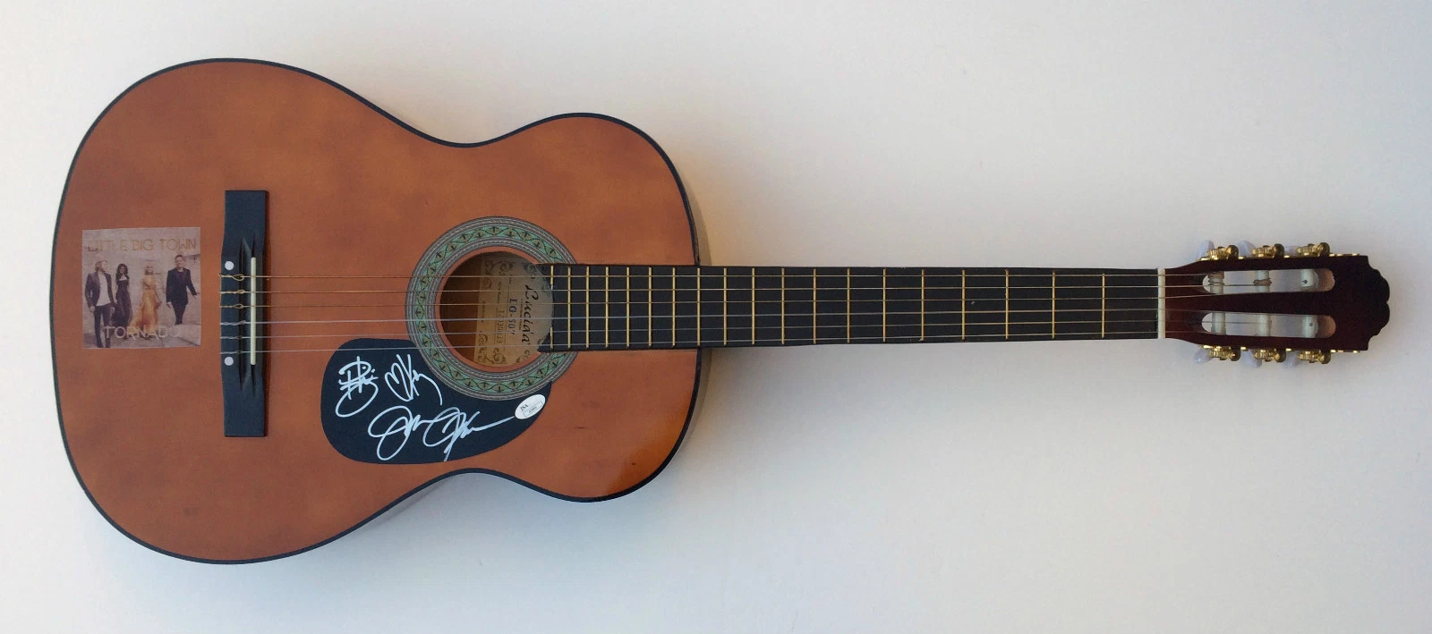 JSA Tornado LITTLE BIG TOWN Signed Autographed Acoustic Guitar COUNTRY STARS