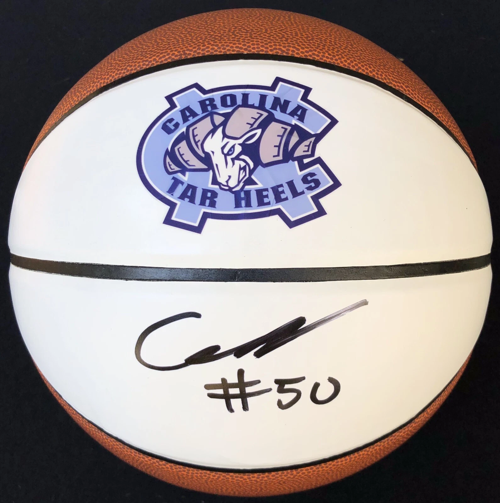 PSA/DNA UNC Tar Heels COLE ANTHONY Signed Autographed Basketball #1 PICK?!?