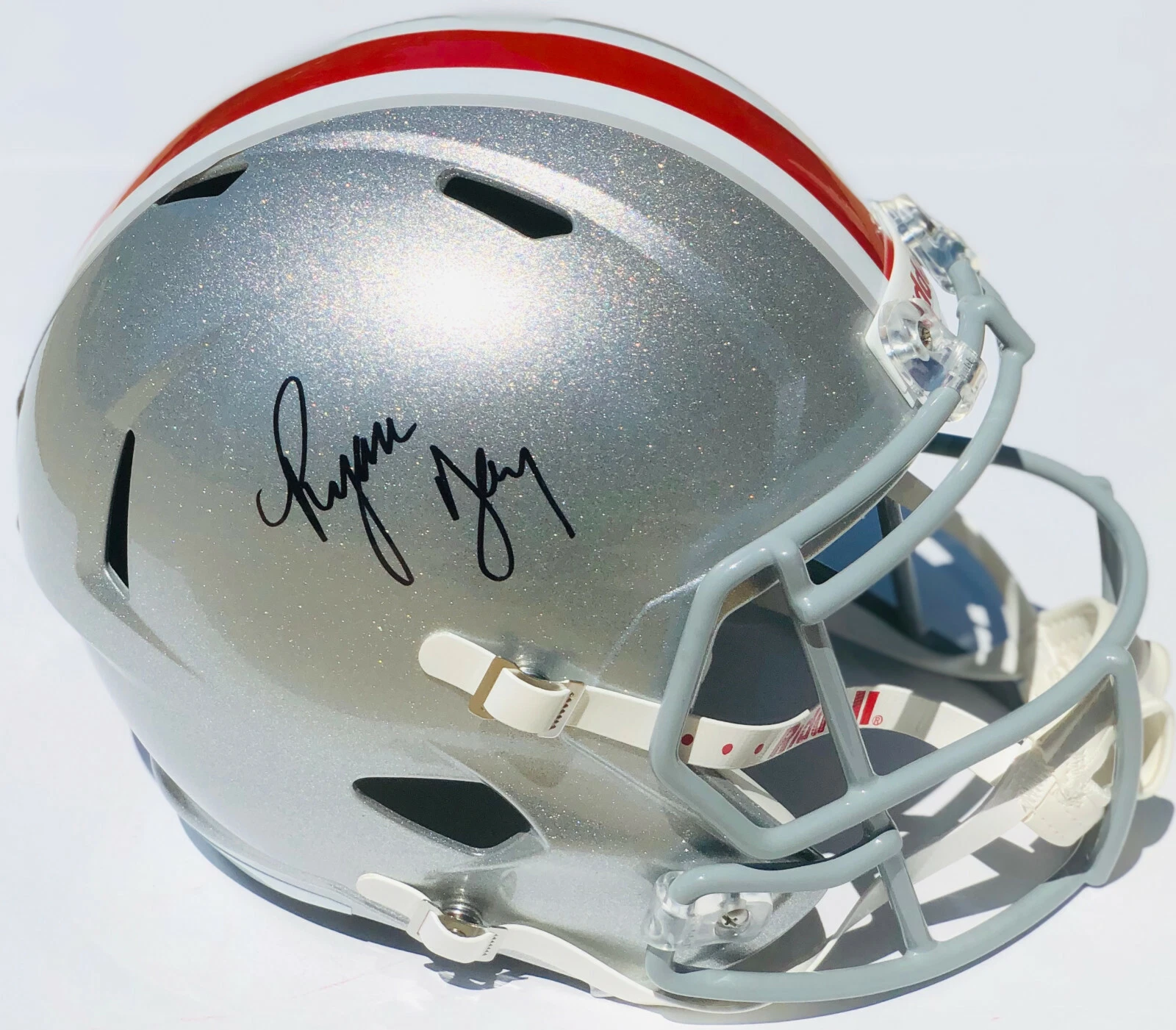 PSA/DNA Ohio State Buckeyes RYAN DAY Signed Autographed SPEED Football Helmet
