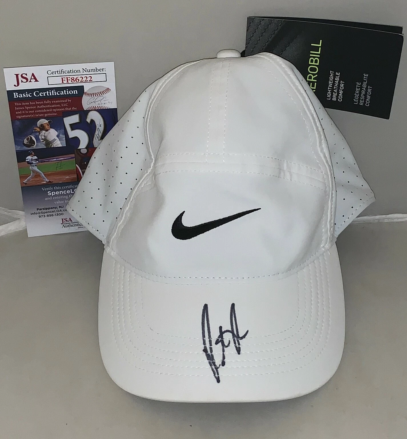 Patrick Reed PGA signed Nike Golf Hat autographed 2018 Masters Winner JSA