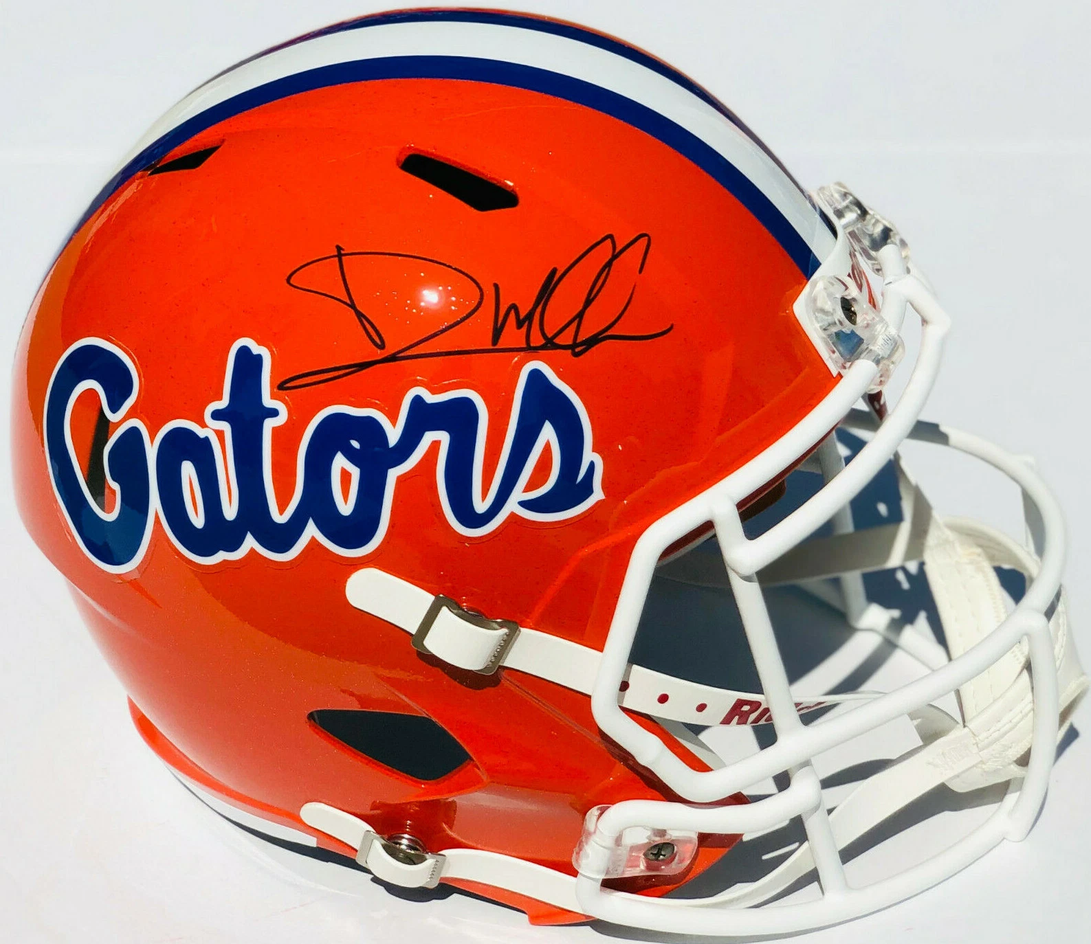 PSA/DNA Florida Gators DAN MULLEN Signed Autographed F/S Football Helmet CHOMP
