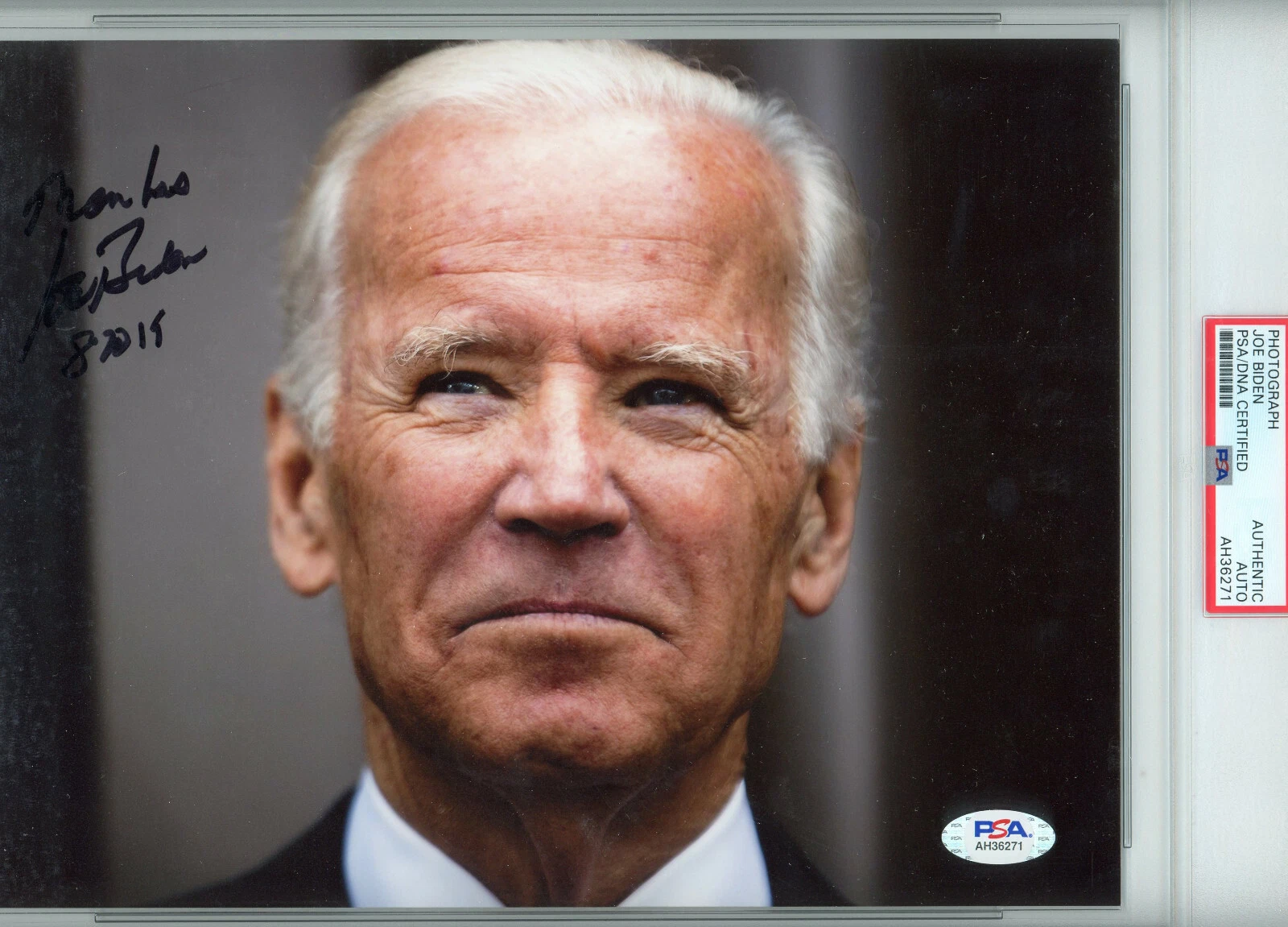 PSA/DNA 46th US Presidential JOE BIDEN Signed Autographed Historical 8x10 Photo
