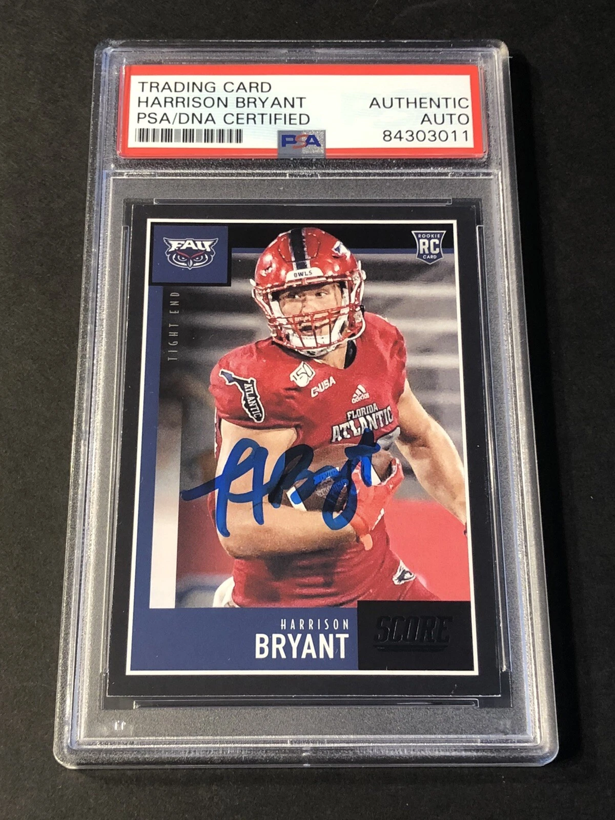 2020 Harrison Bryant Signed Autographed Score Black Cleveland Browns RC Psa/Dna