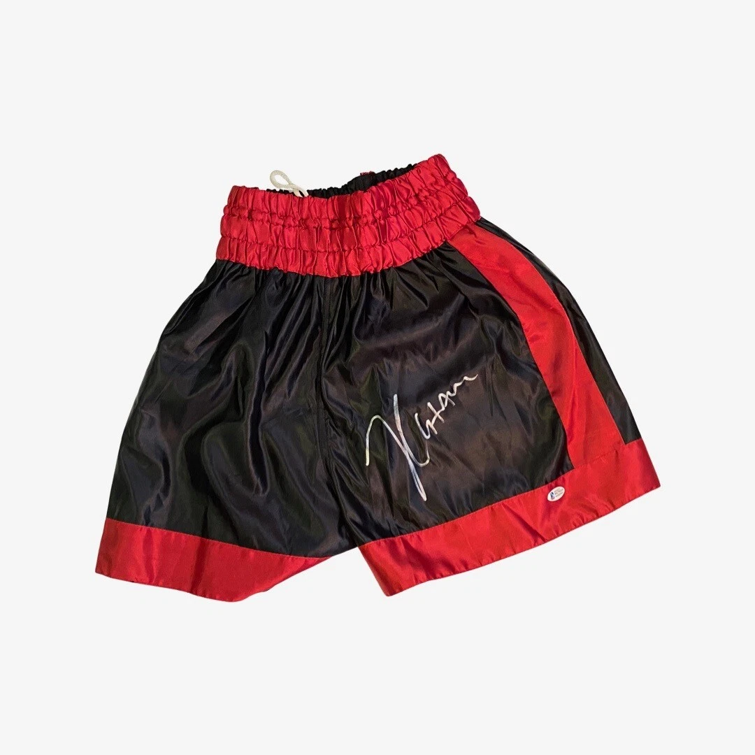 Julio Cesar Chavez Signed Autographed Boxing Trunks Boxer Beckett Witness COA