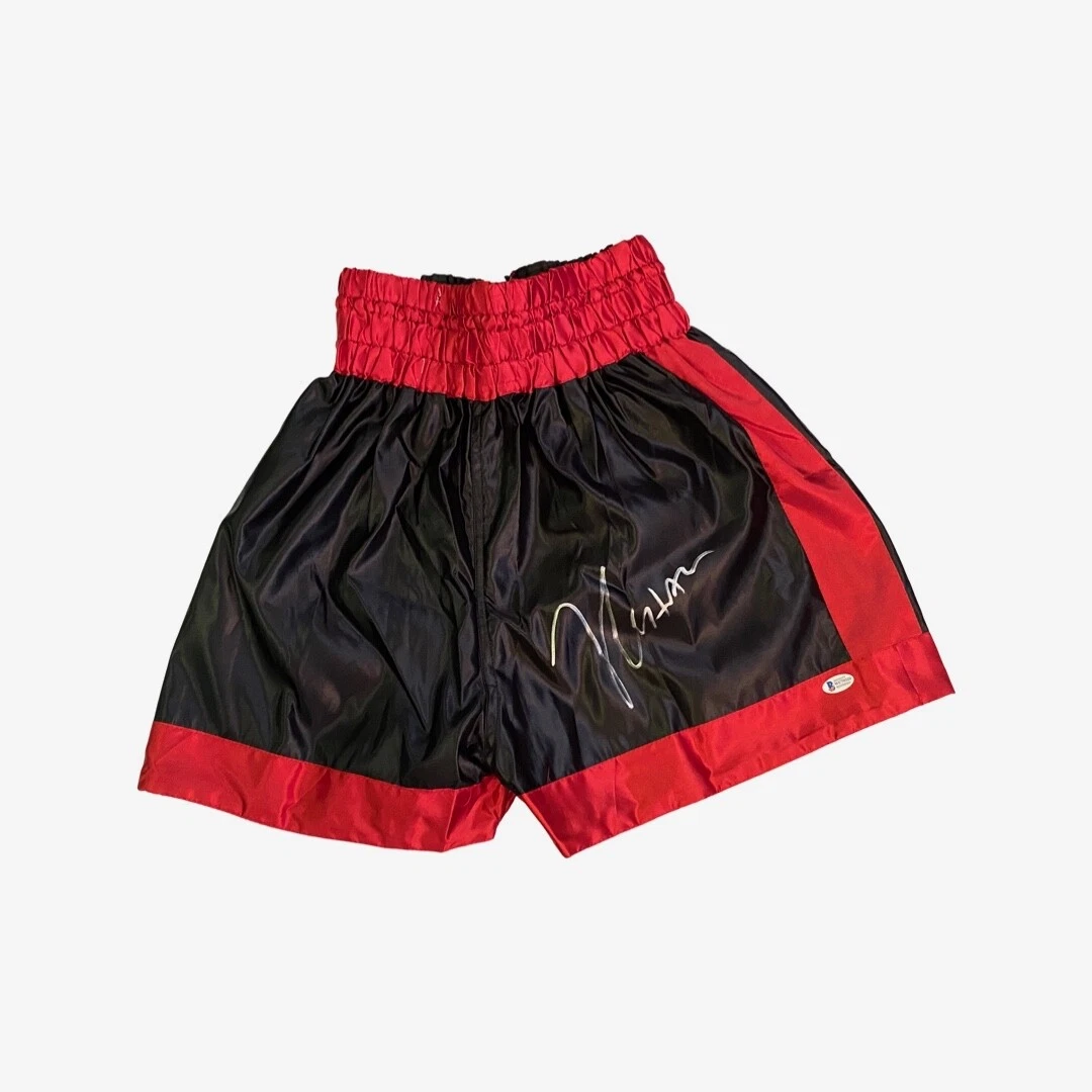 Julio Cesar Chavez Signed Autographed Boxing Trunks Boxer Beckett Witness COA