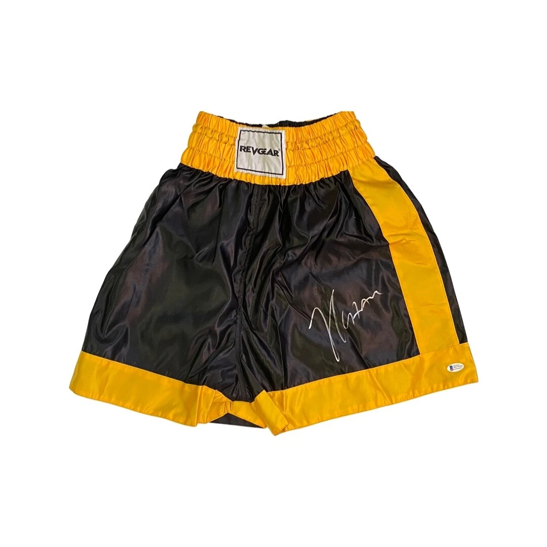 Julio Cesar Chavez Signed Autographed Boxing Trunks Boxer Beckett Witness COA