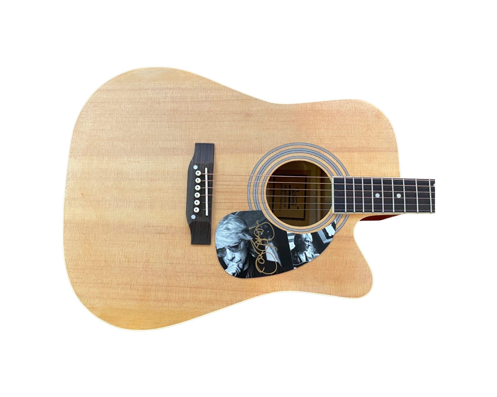 Jon Bon Jovi Signed Autographed Full Size Acoustic Guitar Bon Jovi ACOA COA