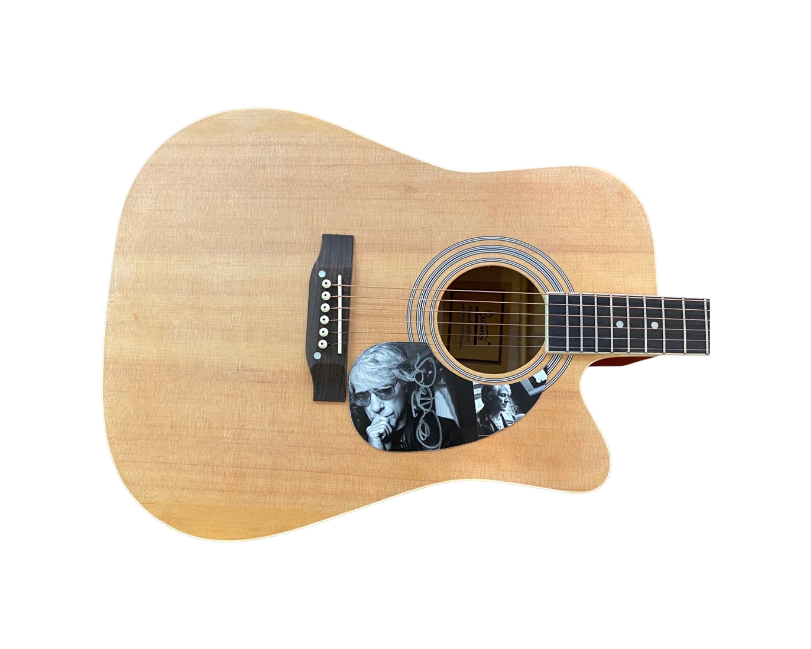 Jon Bon Jovi Signed Autographed Full Size Acoustic Guitar Bon Jovi ACOA COA