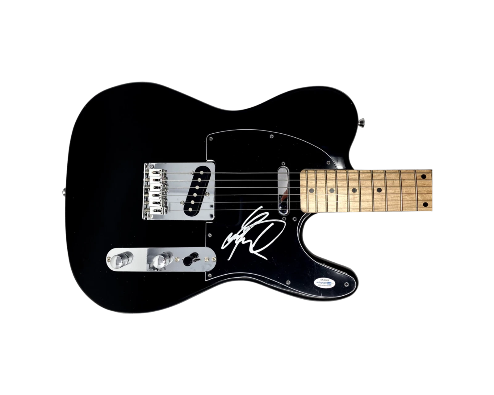 Lukas Nelson Signed Electric Guitar Promise of the Real Willie ACOA COA