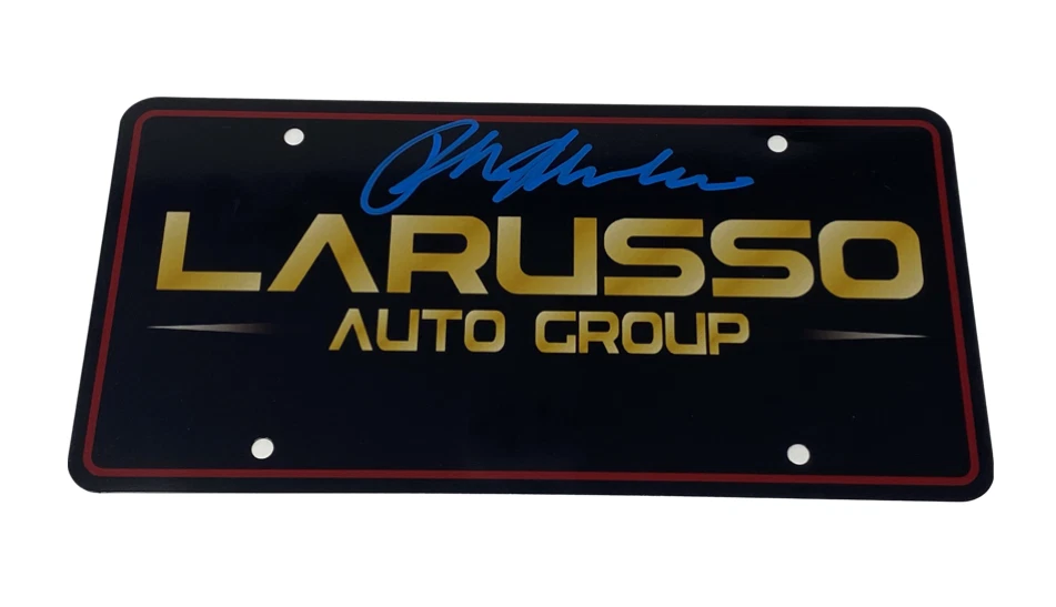 Ralph Macchio Signed Autograph Cobra Kai Larusso Auto License Plate Beckett COA