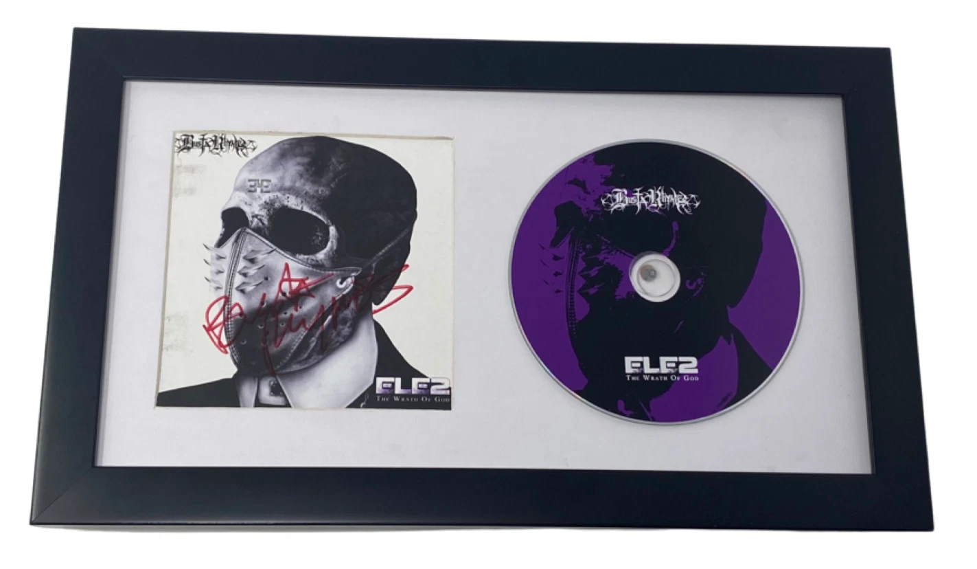 Busta Rhymes Signed Extinction Level Event 2 Ele2 Framed CD Dispay Beckett COA