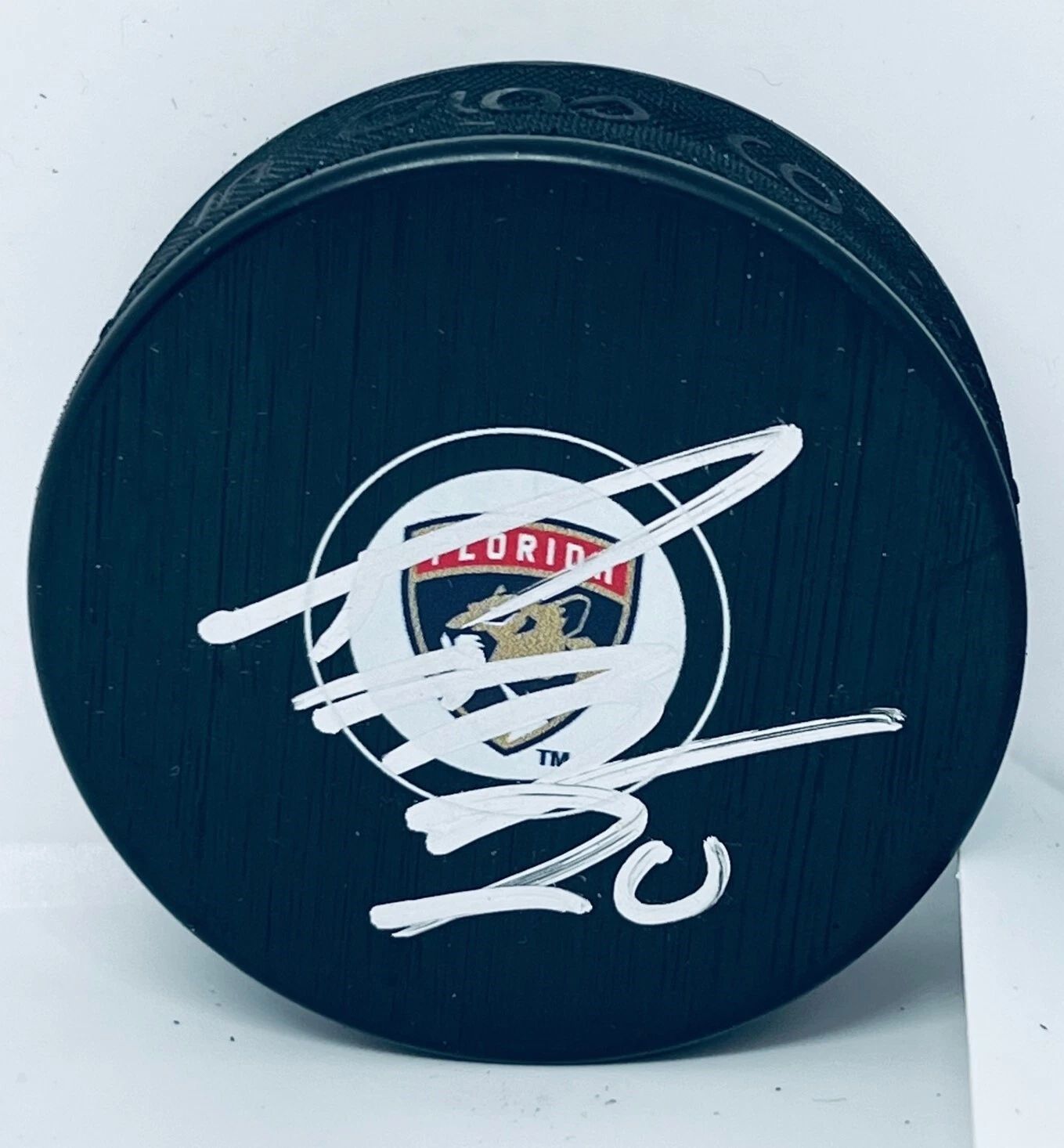 Patric Hornqvist signed Florida Panthers Puck autographed