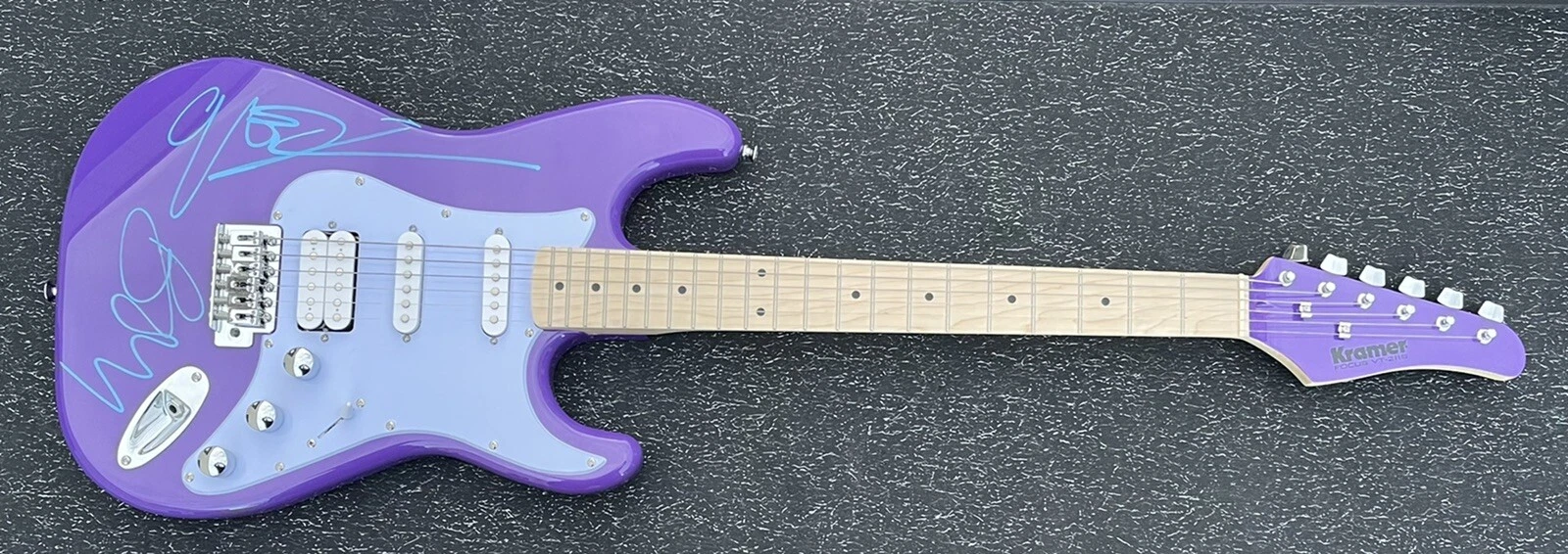 Boy George Signed Autographed Full Size Guitar On Body Culture Club JSA Letter