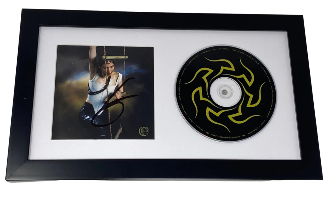 Caroline Polachek Signed Autographed Pang Framed Matted CD Display ACOA COA