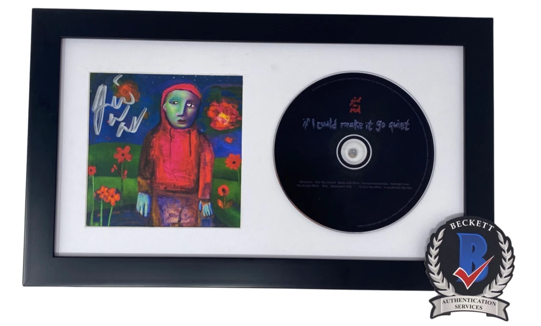 Girl In Red Signed Autographed If I Could Make It Go Quiet Framed CD Beckett COA