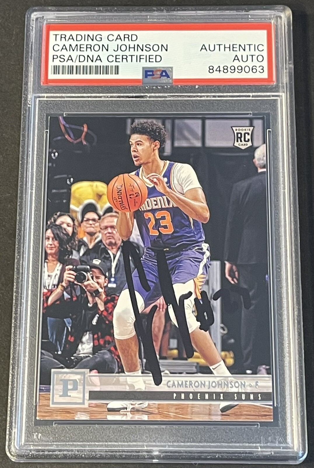 Cameron Johnson 2019/2020 Chronicles Panini Signed Nets RC Card PSA/DNA Slab