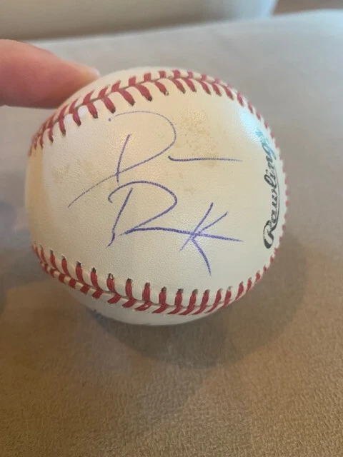 HOOTIE+THE BLOWFISH HAND SIGNED BASEBALL     ALL 4 SIGNED    DARIUS RUCKER   JSA
