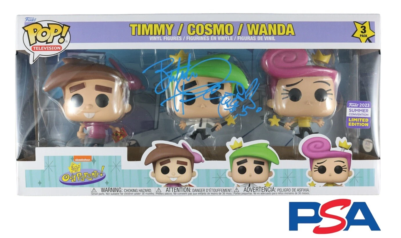 Butch Hartman Signed The Fairly OddParents SDCC 2023 Limited Funko Pop PSA Auto