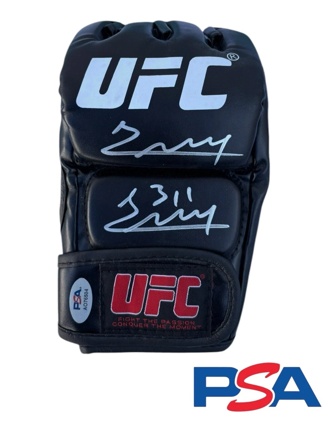 Jailton Almeida Signed Autographed UFC 311 Fight Glove PSA/DNA AUTO Malhadinho