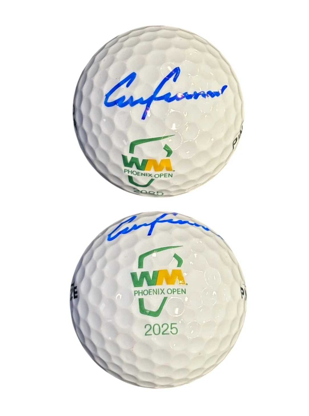 Corey Conners Signed 2025 Waste Management Phoenix Open Golf Ball Auto WMPO PSA