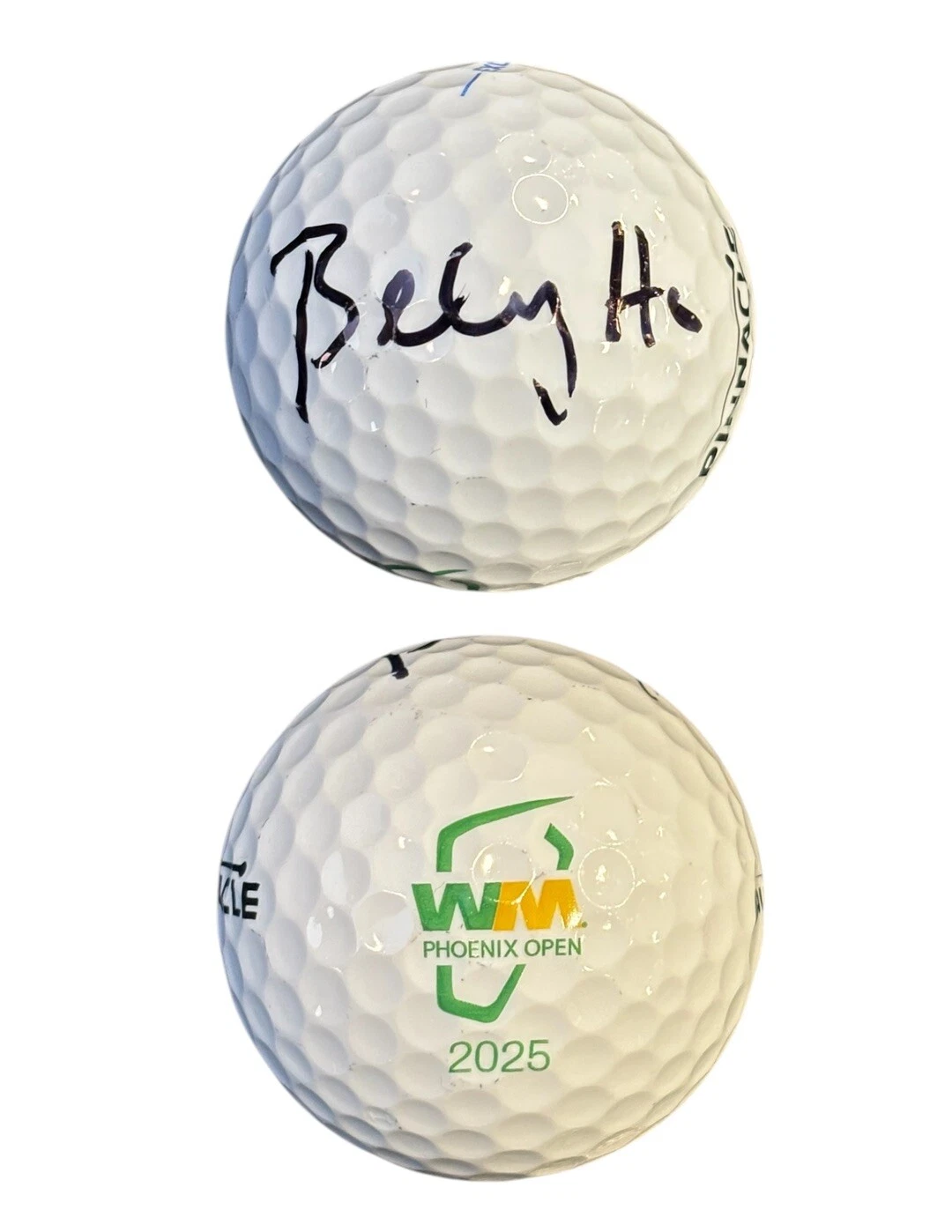 Billy Horschel Signed 2025 Waste Management Phoenix Open Golf Ball Auto WMPO PSA