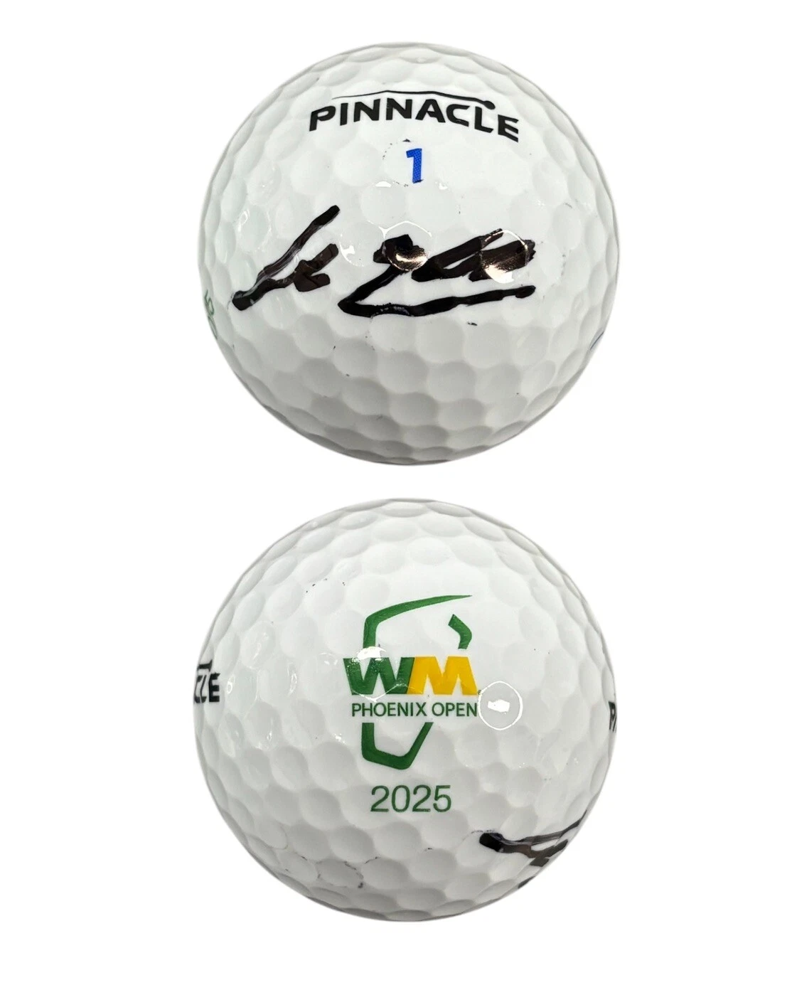 Si Woo Kim Signed 2025 Waste Management Phoenix Open Golf Ball Auto WMPO PGA PSA