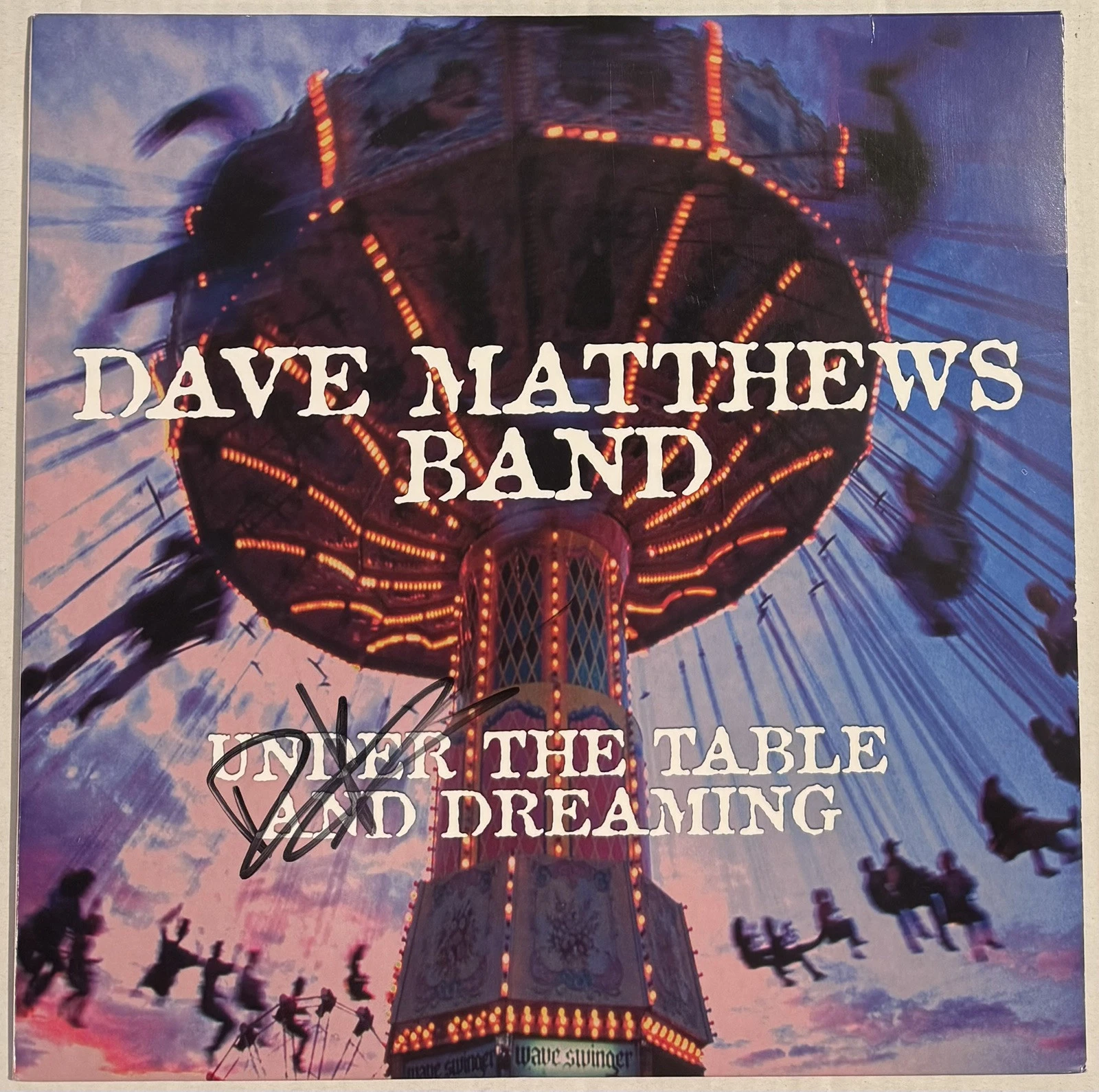 Dave Matthews Signed Autographed DMB Under The Table And Dream Vinyl BAS Beckett