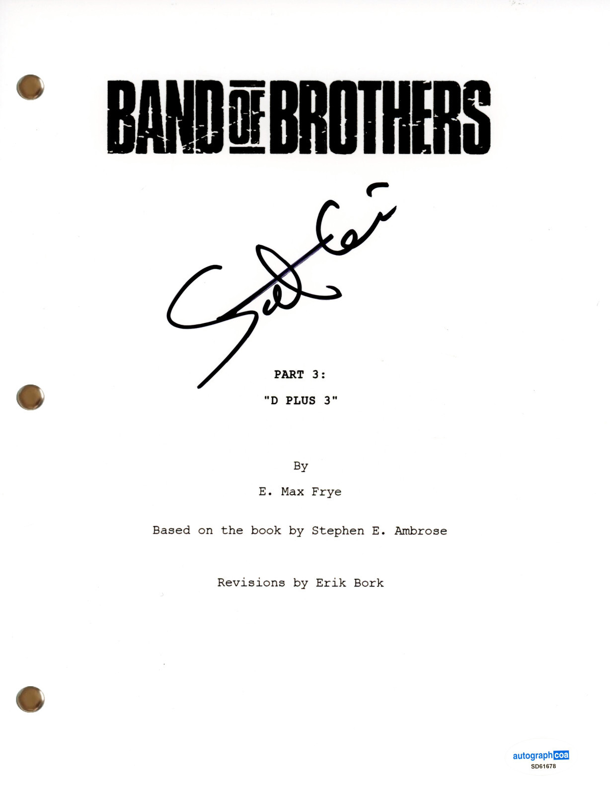 Scott Grimes “Band of Brothers