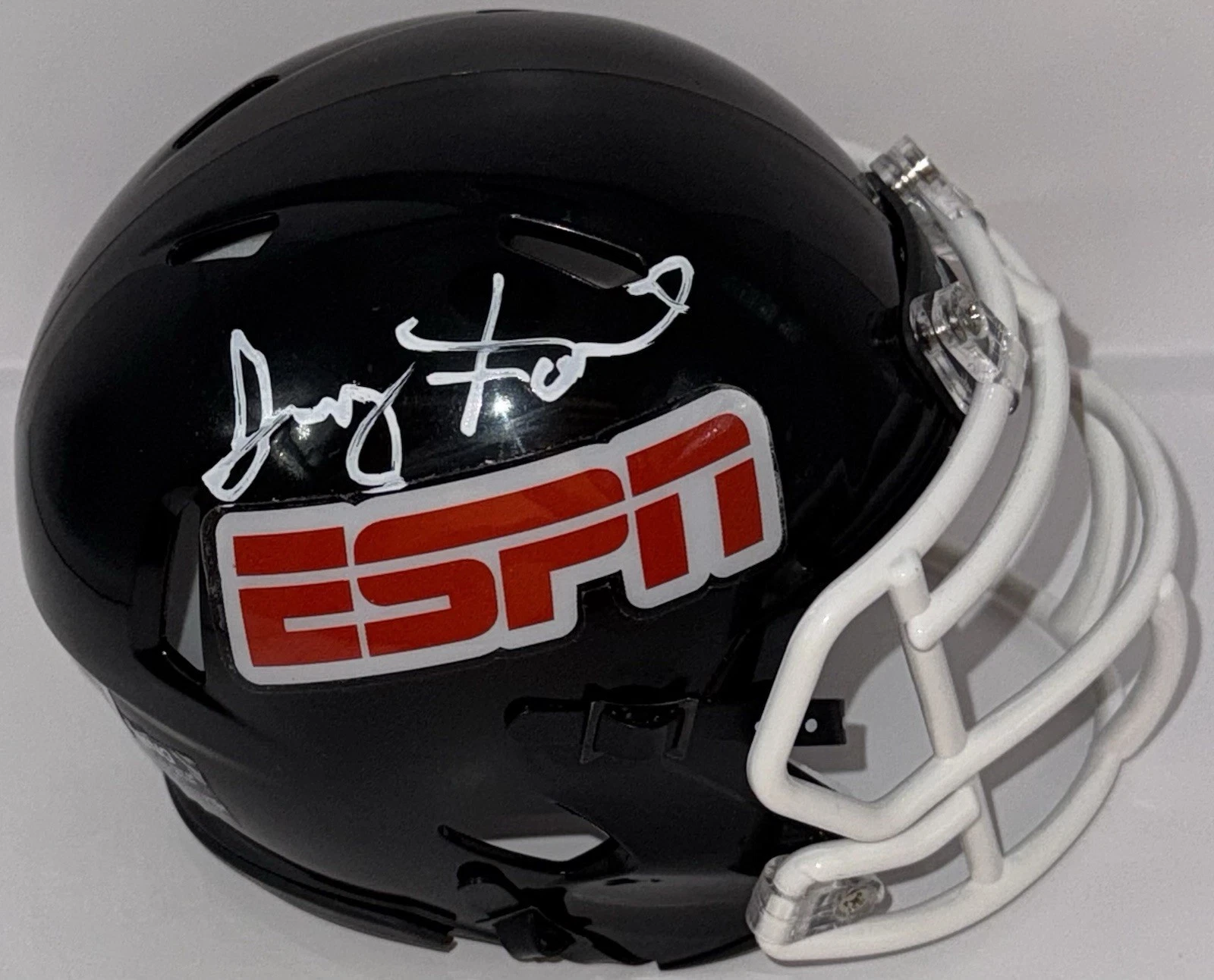 Jeremy Fowler Signed Autographed Custom ESPN Mini Helmet NFL Reporter Beckett