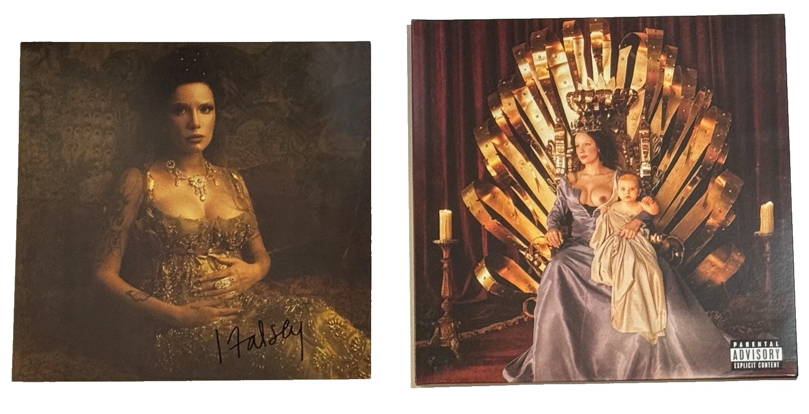 Halsey Signed Autograph If I Can't Have Love I Want Power Vinyl Flat Beckett COA