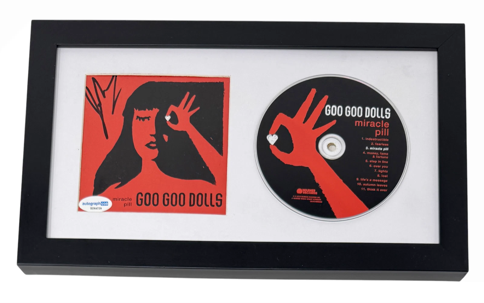 John Rzeznik Goo Goo Dolls Signed Autograph 