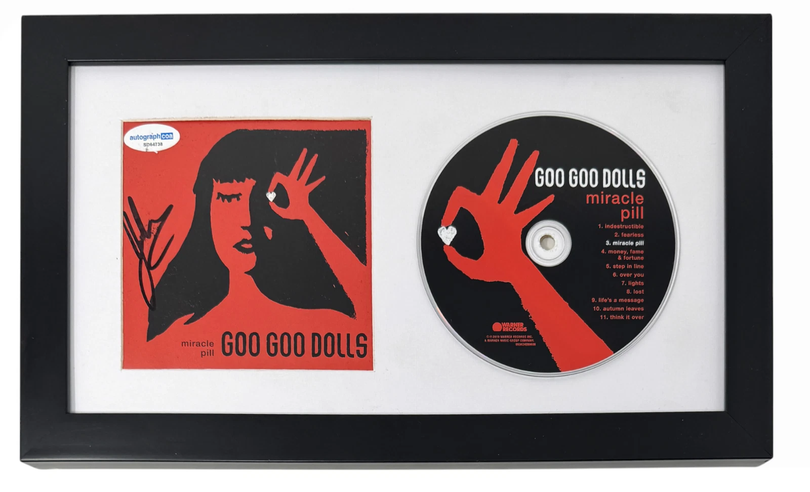 John Rzeznik Goo Goo Dolls Signed Autograph 