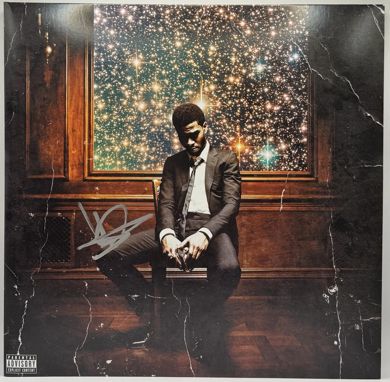 Kid Cudi Signed Autographed Man On The Moon: The Legend Vinyl Record PSA/DNA