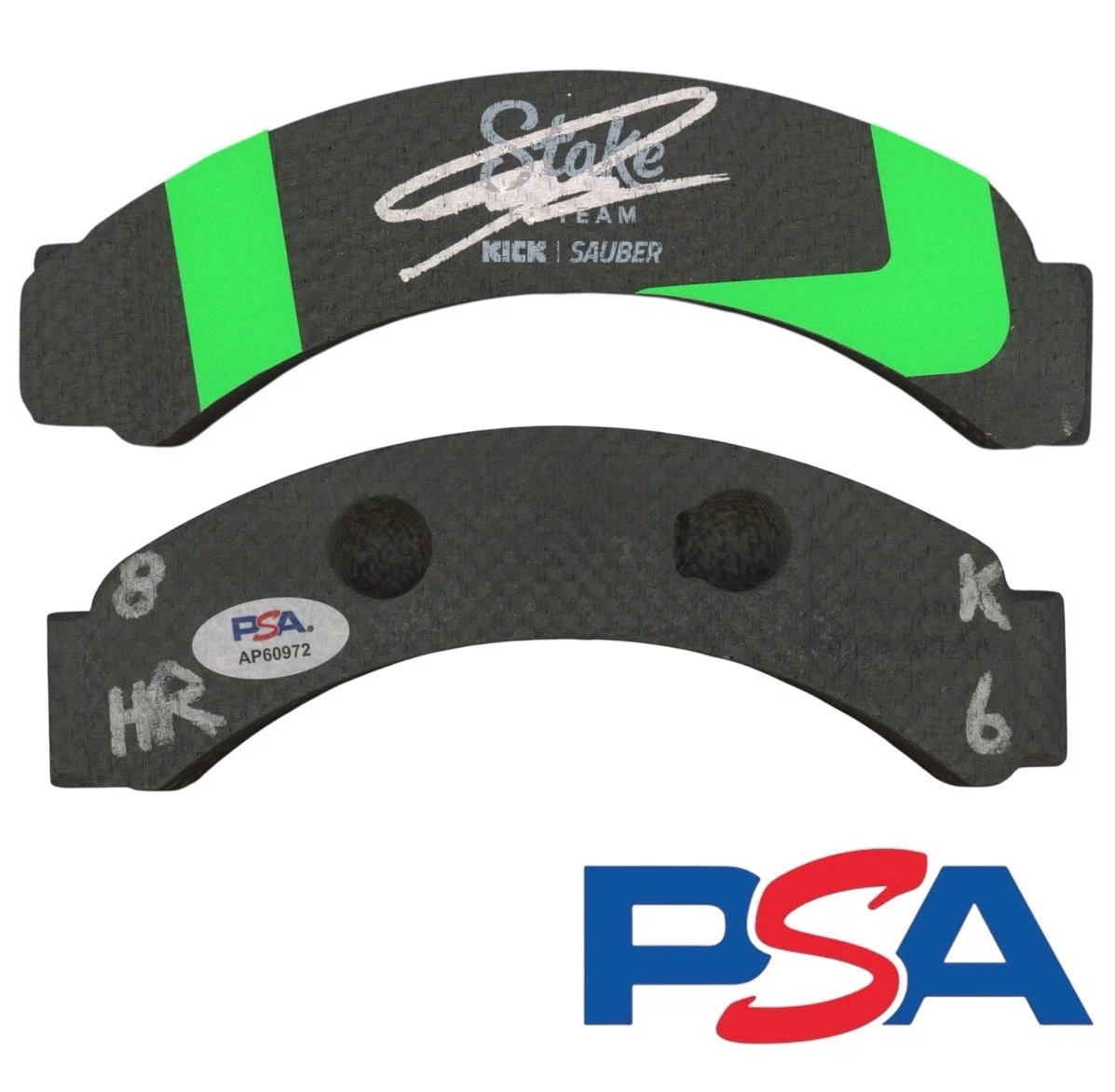Nico Hulkenberg Signed 2025 F1 Race Used Grand Prix Break Pad PSA AUTO Sauber
