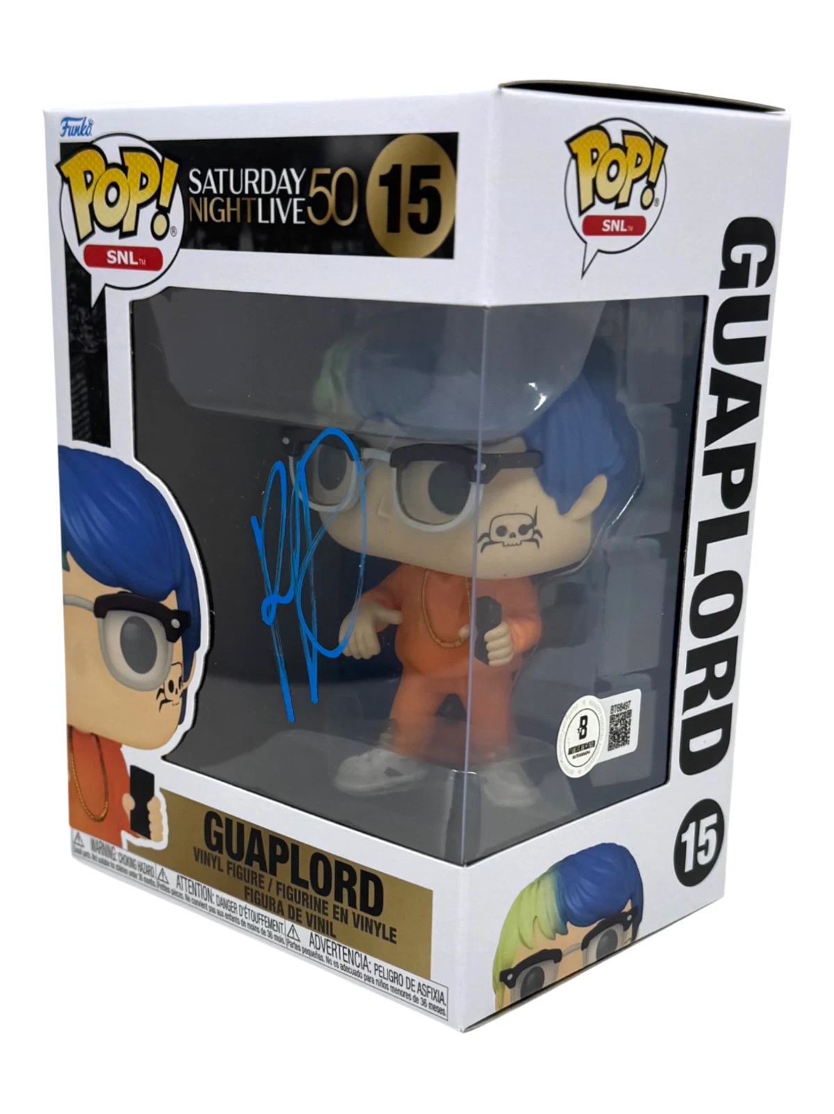 Pete Davidson Signed Saturday Night Live 50 Guaplord Funko Pop SNL #15 BAS COA