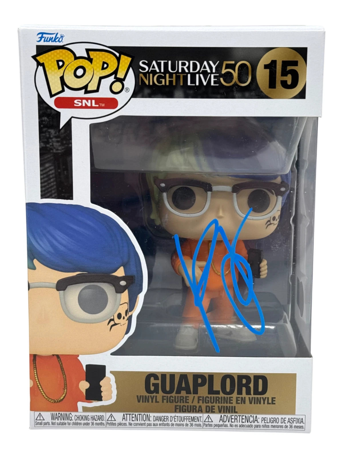 Pete Davidson Signed Guaplord Funko Pop Saturday Night Live 50 SNL #15 BAS COA