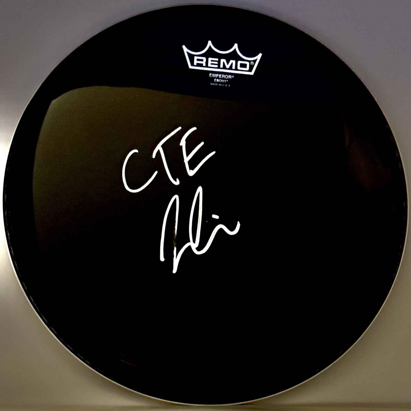 Jared Champion Signed Autographed 12” Inch Drum Head JSA COA Cage The Elephant