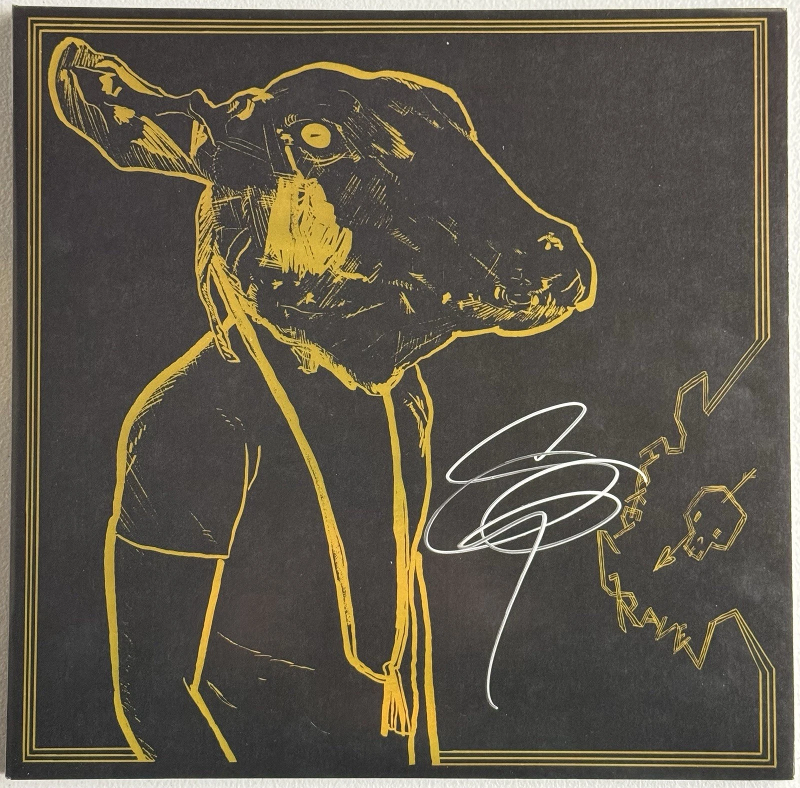 Shakey Graves Signed Autographed Roll The Bones Vinyl JSA COA