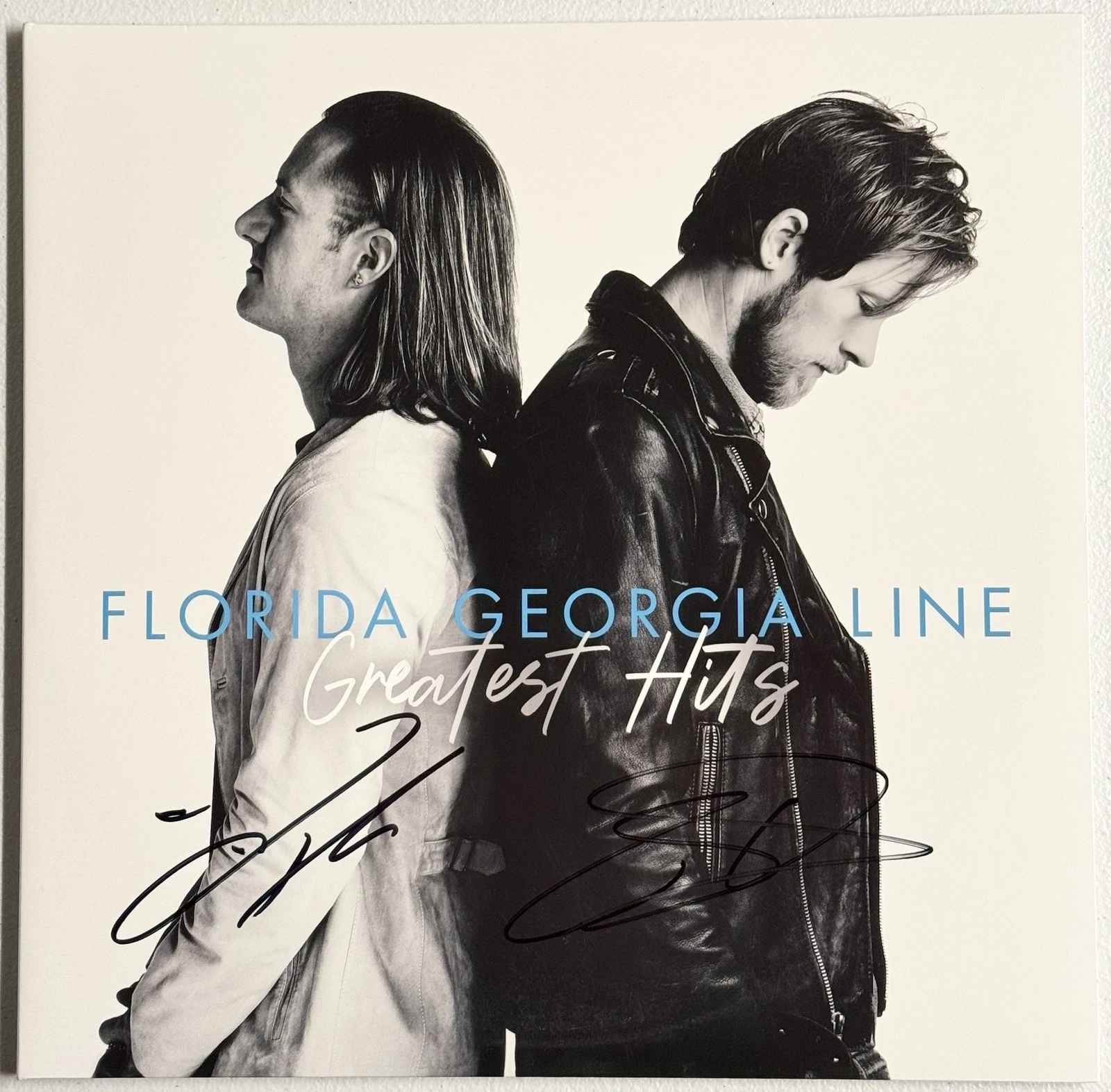 Florida Georgia Line Signed Greatest Hits Vinyl Album JSA COA Tyler & Brian
