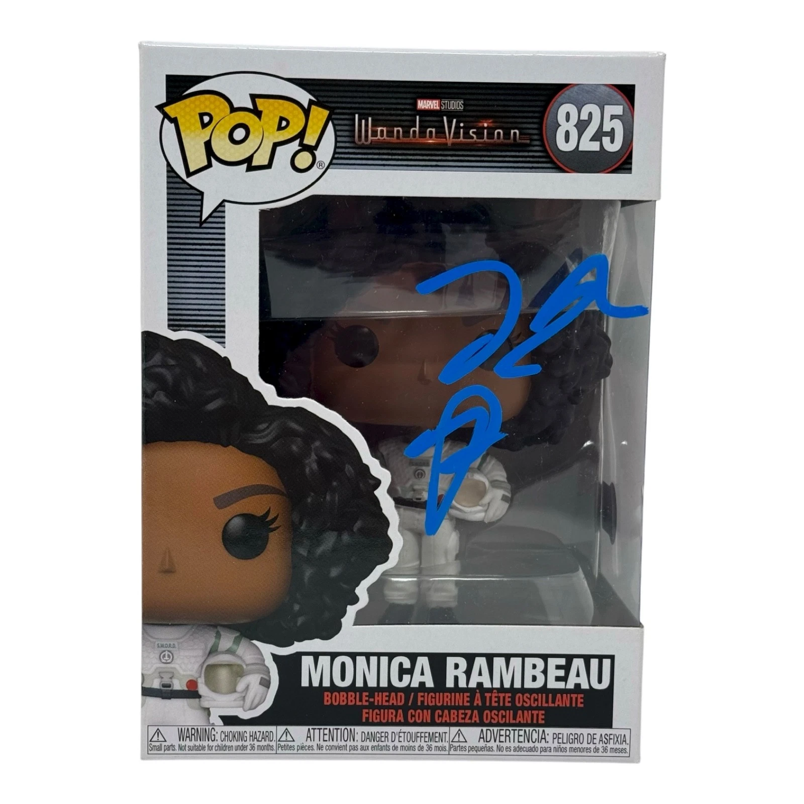 Teyonah Parris Signed WandaVision Monica Rambeau 825 Marvel Autograph Beckett