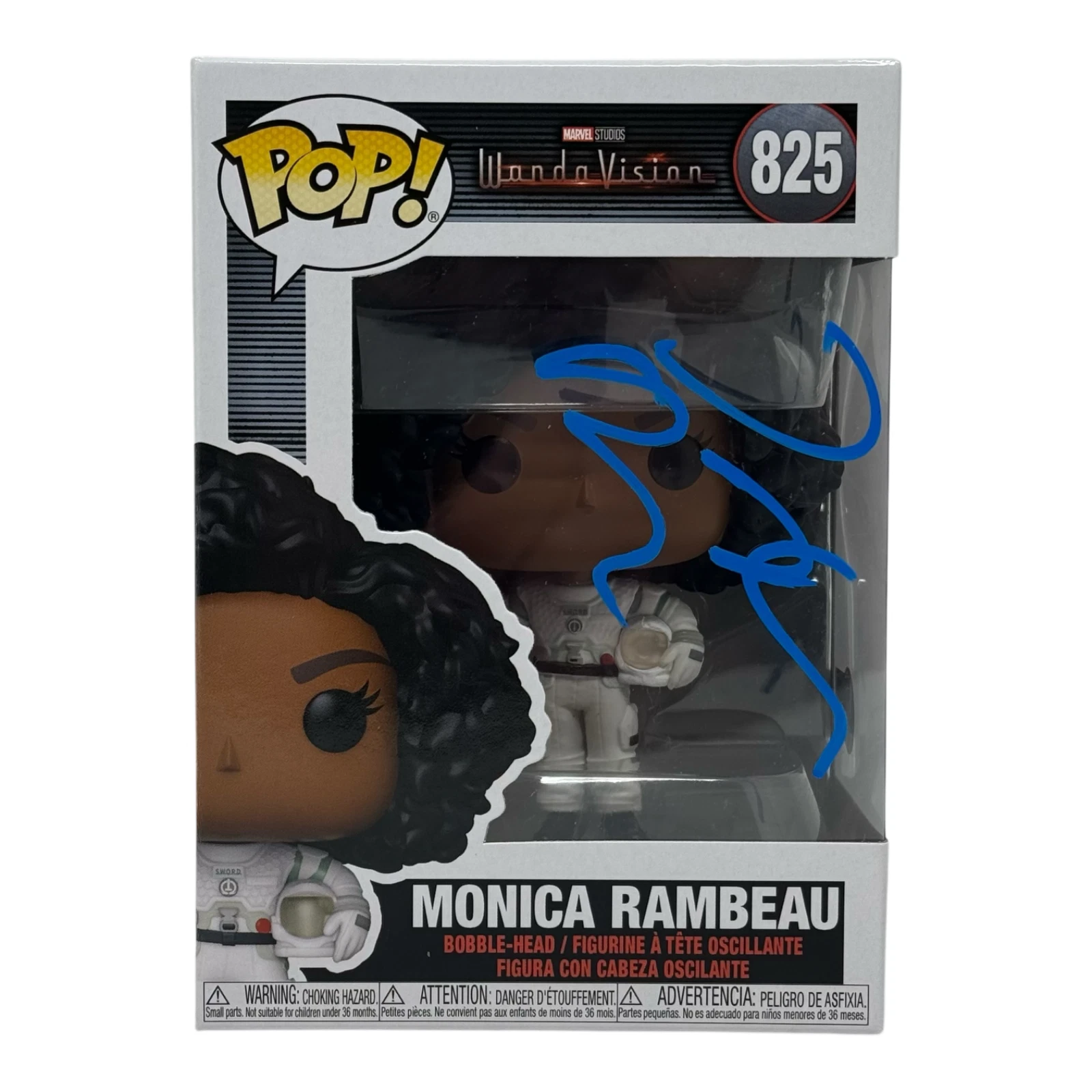 Teyonah Parris Signed WandaVision Monica Rambeau 825 Marvel Autograph Beckett